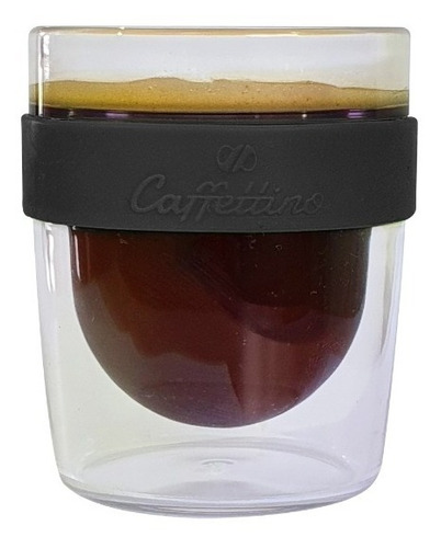 Kit X2 Vasos Café Pocillo Caffettino Doble Pared Térmico