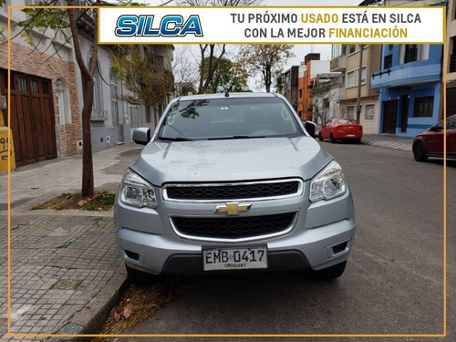 Chevrolet S10 Lt 2.4 2012 Gris Plata 4 Puertas