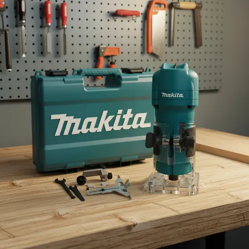 Tupia Manual Elétrica Fixa 530w 6 Mm (1/4 ) - 3709 - Makita