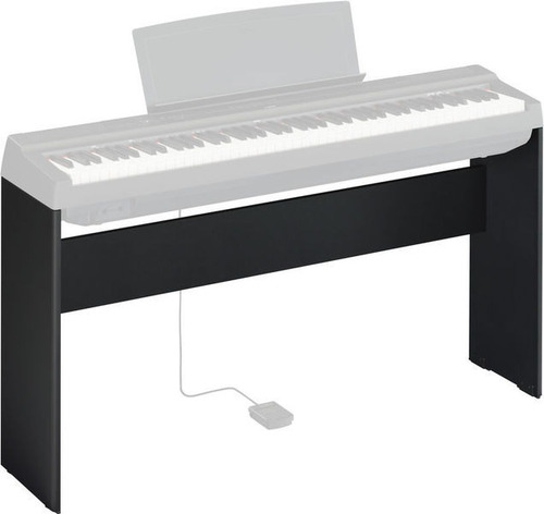 Imagem 1 de 6 de Estante Yamaha L-125 Bk Para Piano Digital Yamaha P-125 + Nf