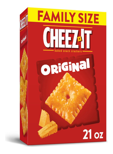 Cheez-it - Galletas De Queso Horneadas, Originales, Tamano F