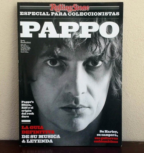 Pappo - Especial Rolling Stone De Coleccion * Bookazines