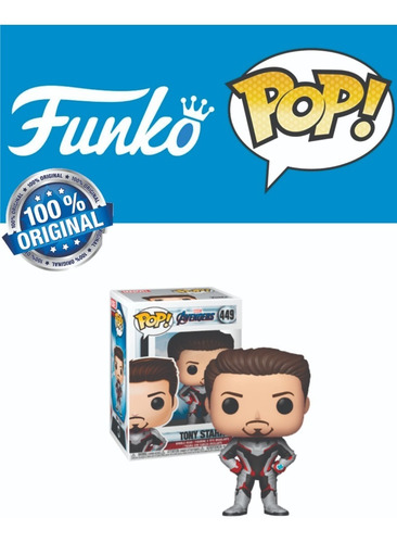 Funko Pop Marvel Avengers Endgame 449 Tony Stark En Stock