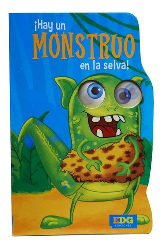 Libro Infantil Hay Un Monstruo - Libro Bebé Cartoné