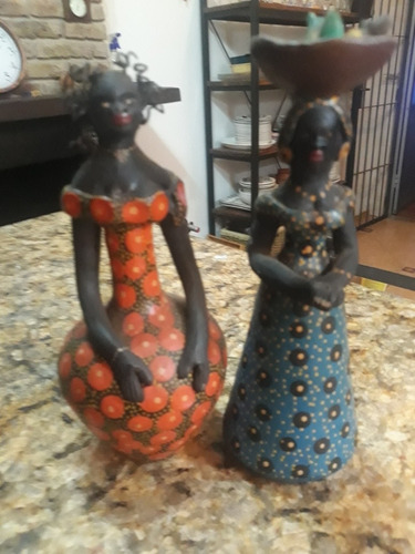 Adorno Figura De Ceramica De Bahia