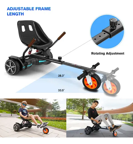 Asiento Adaptador Tipo Go Kart Para Hoverboard Cuotas sin inter s