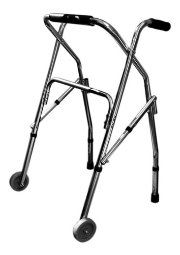 Andador Ortopédico Importado Aluminio Plegable Con Ruedas 
