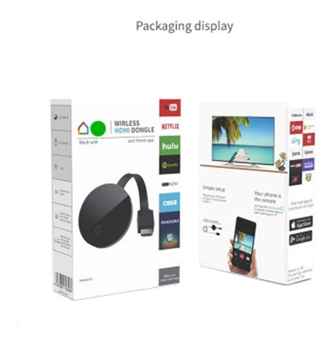 Mirascreen 2.4 Hdmi Miracast Airplay Cromecast Tv Stick