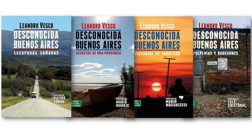 ** Combo 4 Libros Desconocida Buenos Aires  ** L Vesco