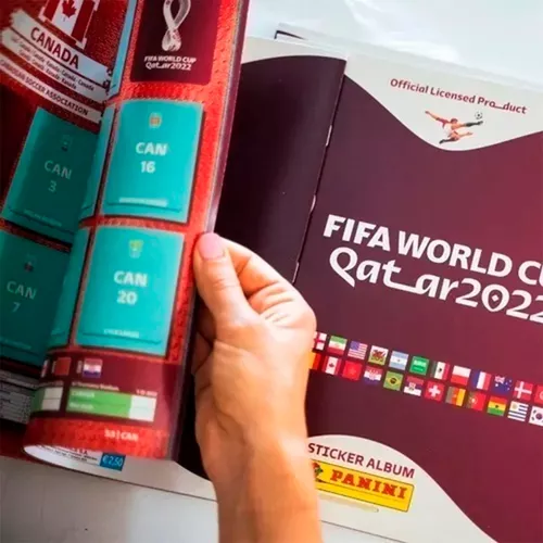 Álbum Copa Do Mundo Qatar 2022, Capa Dura