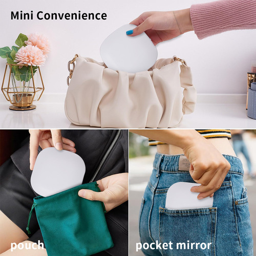 Mini Cadeira De Cosméticos Dobrável Touch Travel Led De 3 La