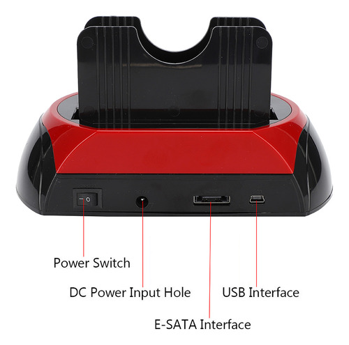 Unidad De Disco Duro Ide Dock De 2,5 Pulgadas/3,5 Pulgadas C