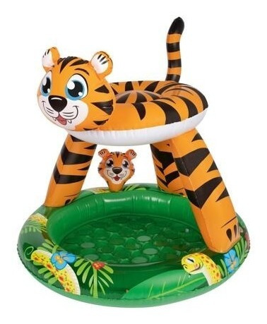 Piscina Infantil Para Niños Pequeños Modelo Tigre