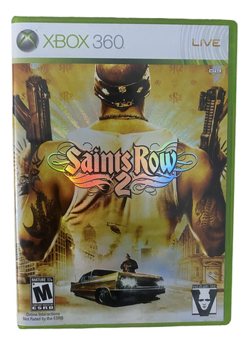 Saints Row 2 - Xbox 360 Steelbook (Usado)