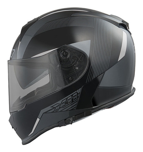 Capacete Moto X11 Revo Integral Com Lente Interna Fechado Cor Cinza Tamanho do capacete 62