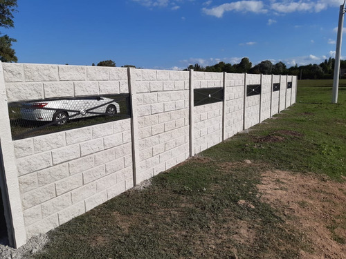 Imagen 3 de 9 de Cerco Hormigon Premoldeado Pared Tapial Muro Division Placas