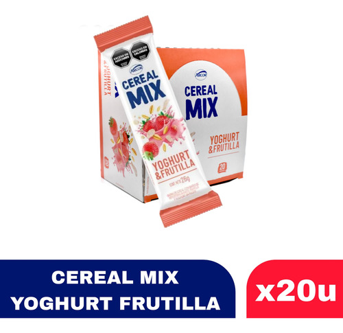 Cereal Mix Yoghurt Frutilla X20u