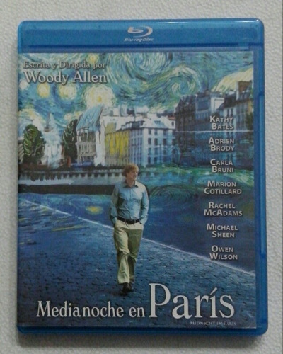 Blu Ray Medianoche En Paris