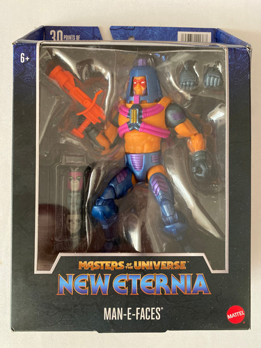 Man-e-faces Motu Revelation Masterverse Man E Faces Many (Usado)
