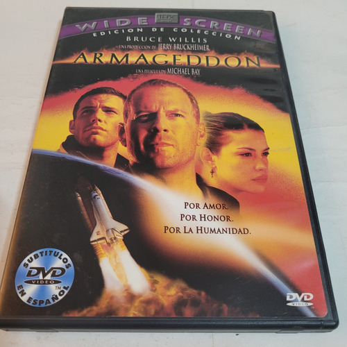 Dvd,armageddon,willis,michael Bay,touchstone,caballito (Usado)