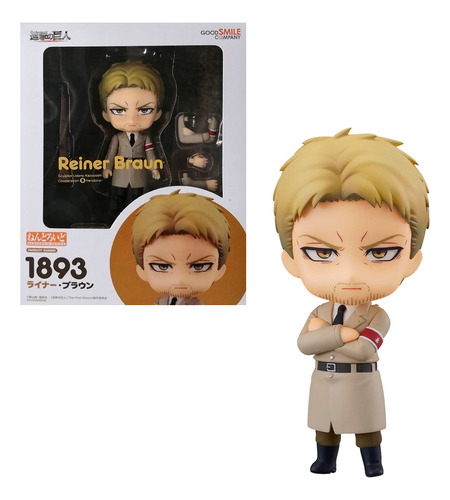 Figura Nendoroid 1893 Reiner Braun Shingeki - Gsc