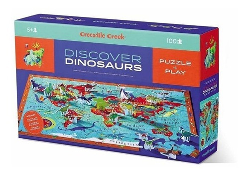 Puzzle 100 Pcs Discover The World Gigante Planisferio Edu