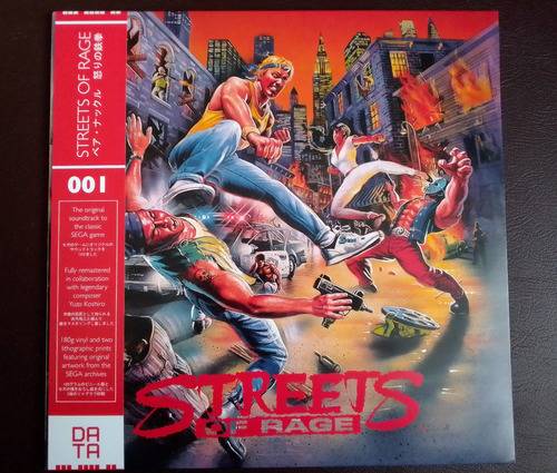 Streets Of Rage - 180g Translucent Red Soundtrack En Vinil