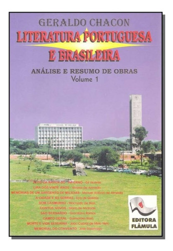 Literatura Portuguesa E Brasileira-v.1, De Chacon,geraldo. Editora Geraldo Chacon, Capa Mole Em Português