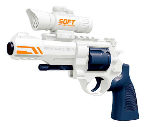Revolver Compativel Nerf Lançadora C/ 8 Dardos Brinquedo