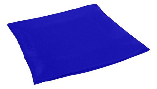 2 Capas Avulsa Lisa Almofada Quadrada 60x60 Oxford Happyline Cor Azul