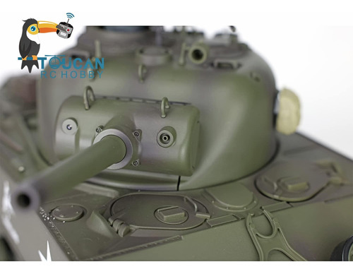Heng Long Tk7.0 1/16 Escala Radio Control Remoto Us M4a3 ...