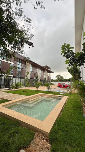 Departamento En Venta En Mérida, Nutuuk, De 1 Habitación De Entrega Inmediata