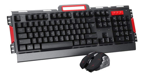 Kit Teclado Mouse Inalambrico Hk50 Gamer Wireless Flotante