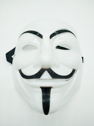 Máscara V De Vingança Anonymous Vendetta Guy Fawkes Bca