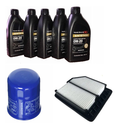 Aceite Sintetico Y Filtros  Honda Civic 2006 2007 2008 2009