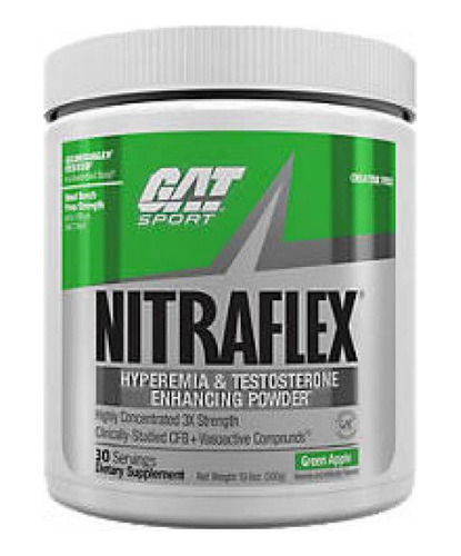 Pre Entreno Gat Nitraflex 30 Servicios (sabores) Pre Workout