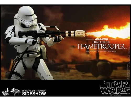 Star Wars Hot Toys First Order Flametrooper Escala 1/6