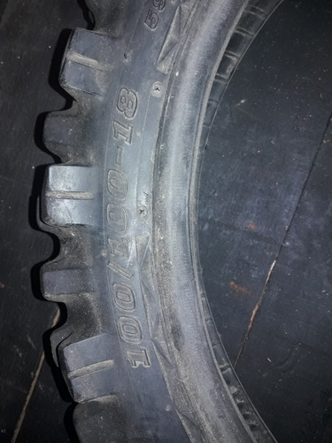 Cubierta Trasera 18 X 100 X 100 Moto Cross