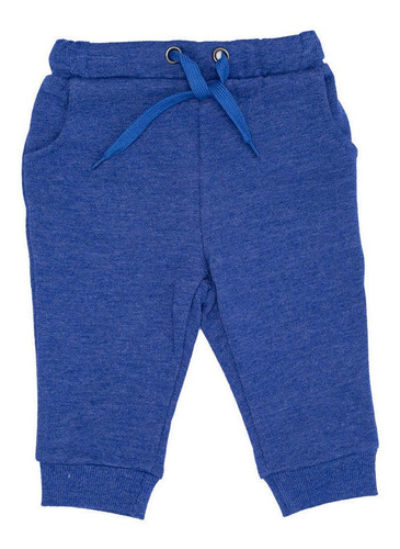 Pantalón De Buzo Bebe Niño Azulino Pillin