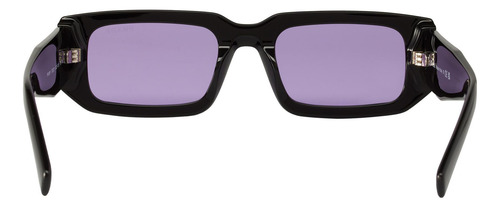 Prada Spr 06ys 027-01o Square Shape Abstract Black Purple (Usado)