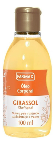 Óleo Corporal Farmax Girassol 100ml