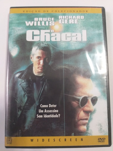 Dvd O Chacal - Bruce Willis  - Original (lacrado)