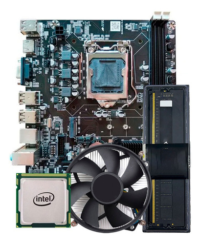Kit Upgrade Intel Core I5 + Ddr3 16gb Ram + H61 + Cooler