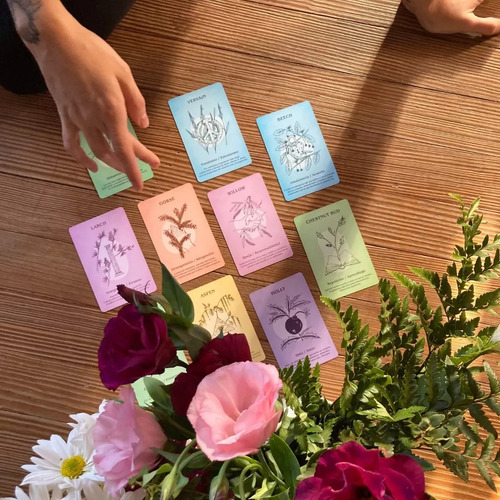 Imagen 4 de 8 de Oráculo Flores Místicas - Cápsula Dorada