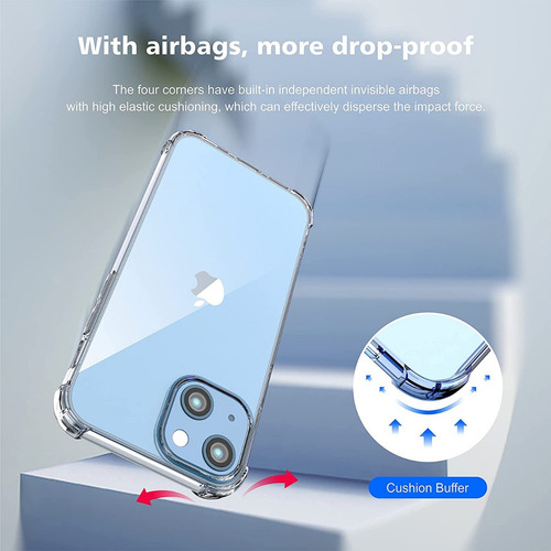 Estuche Antichoque Alpha Para iPhone Pro 13 Mini 5,4