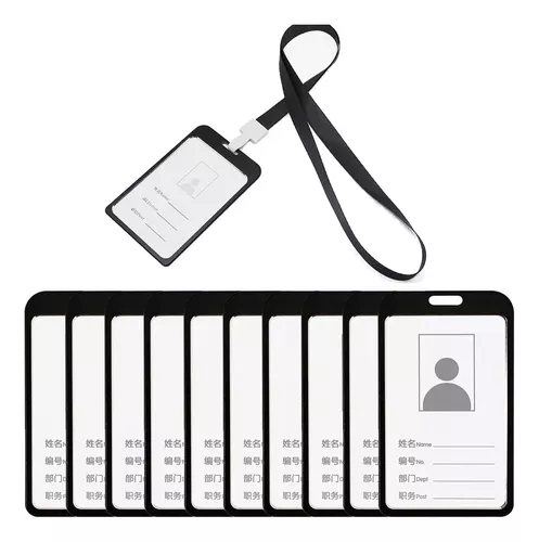 Porta acreditaciones y porta tarjetas de identificación