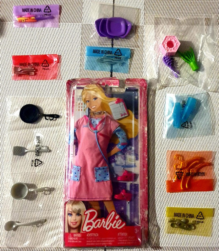 Barbie 2012 Vintage Uniforme Doctora Y Accesorios Colección (Usado)