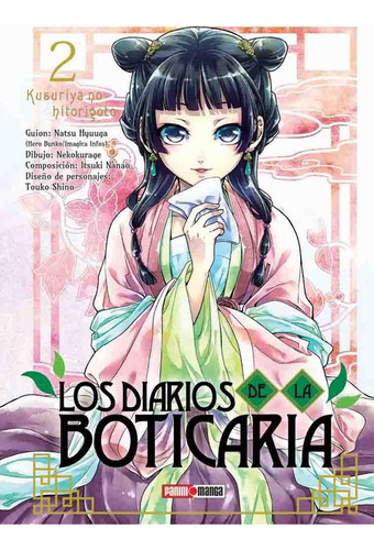 Manga, Los Diarios De La Boticaria Vol. 2 / Panini Manga