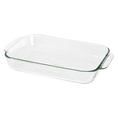 Pyrex Basics Plato Retangular Vidrio 2 Cuarto Galon 7 11  (