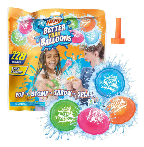 Nerf Better Than Ballons Capsulas De Agua 228 Pcs